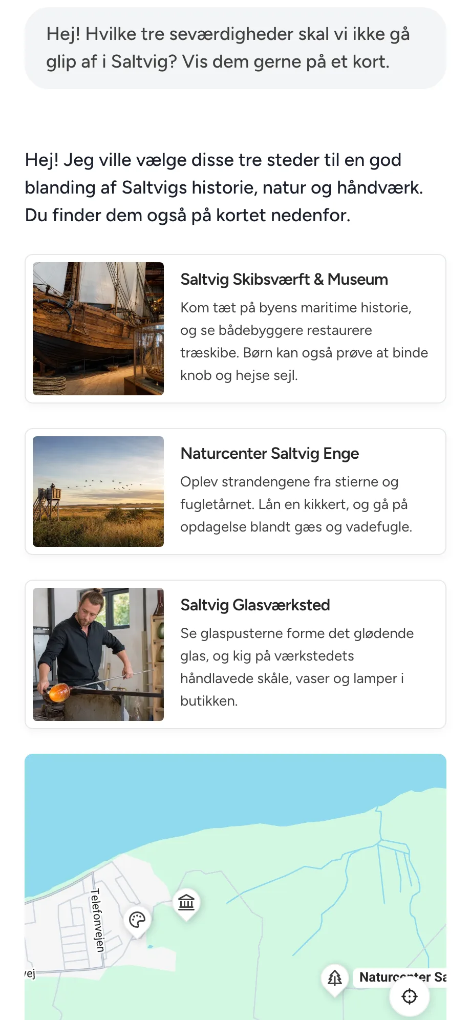Den bedste AI-chat til destinationer